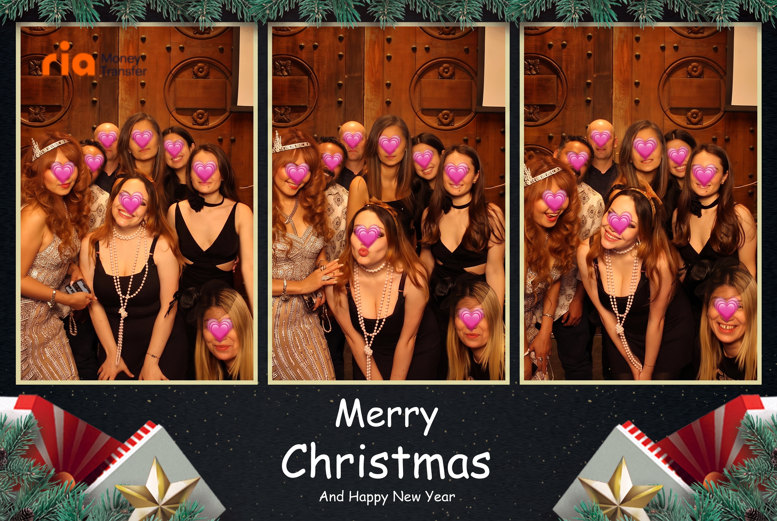 Merry Christmas — fotostripe fra fotoboks