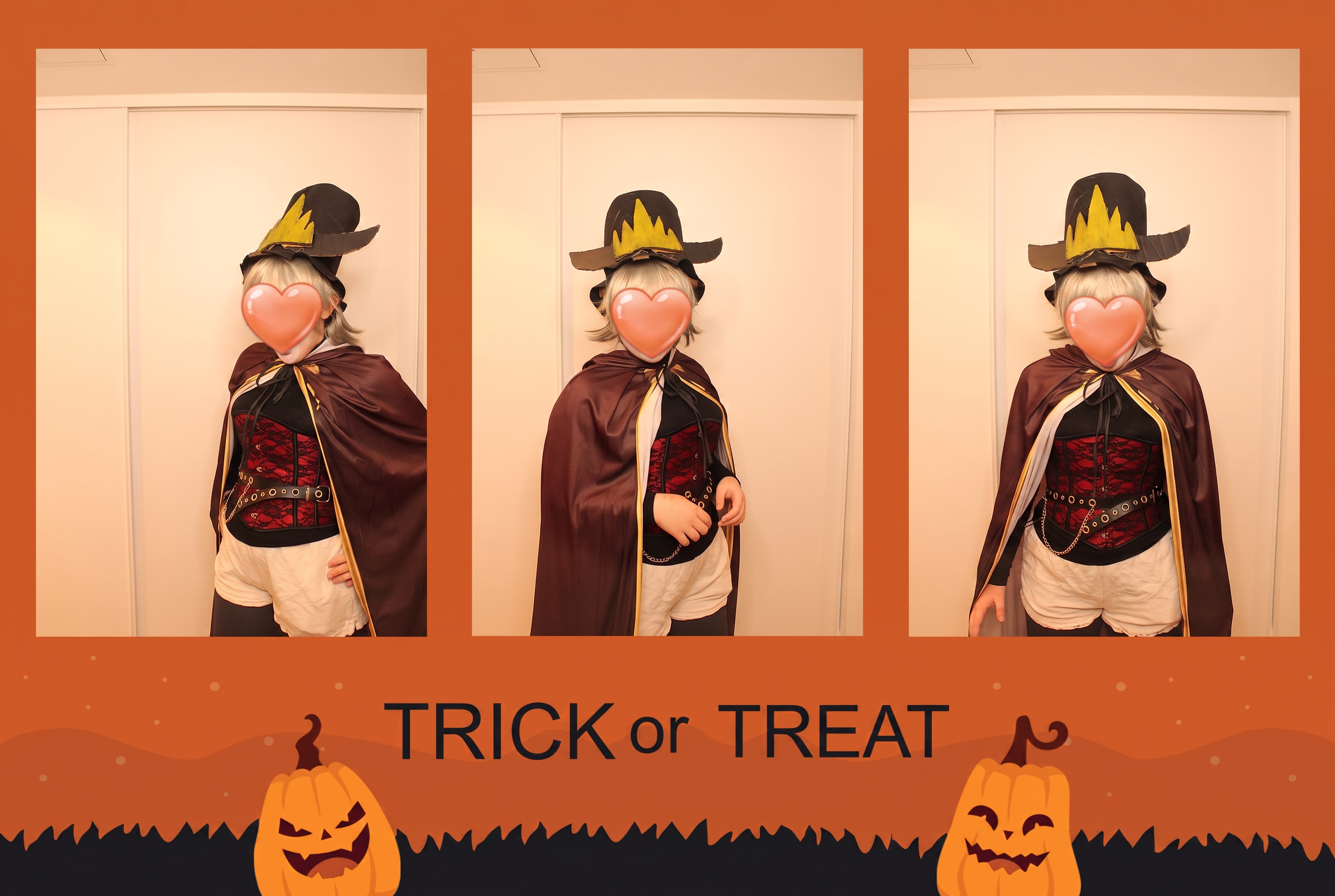 Trick or Treat — Halloween-fotostripe fra fotoboks