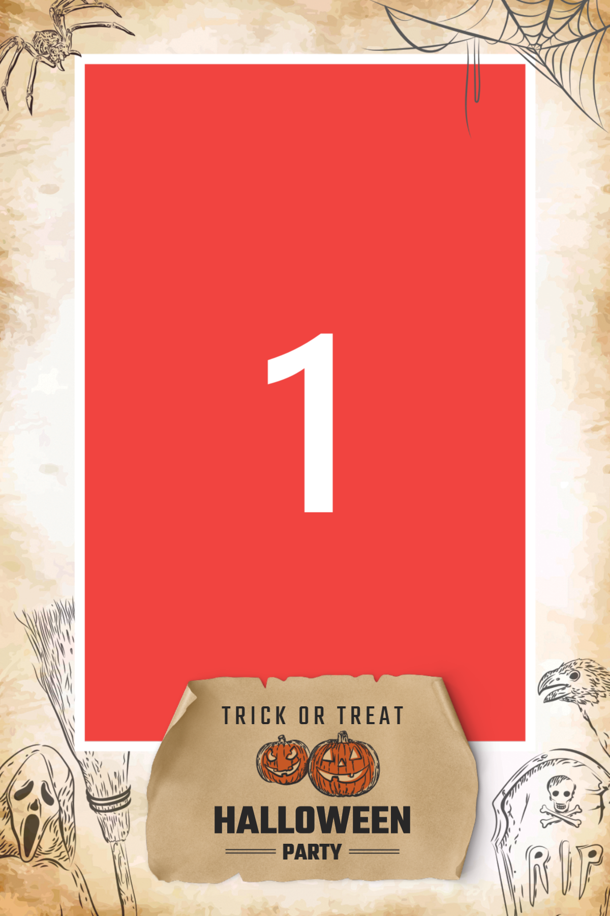Design 107 — Skisse & Halloween