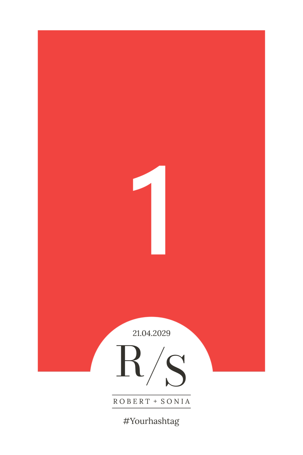 Design 279 — Monogram Minimal