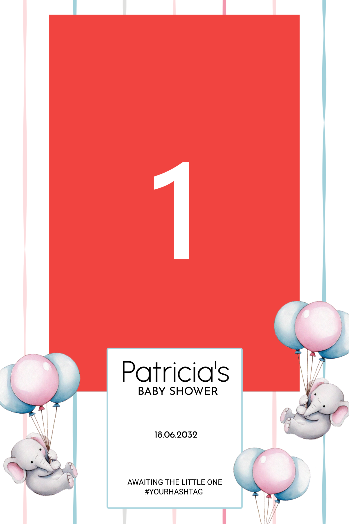 Design 457 — Baby Shower Ballonger